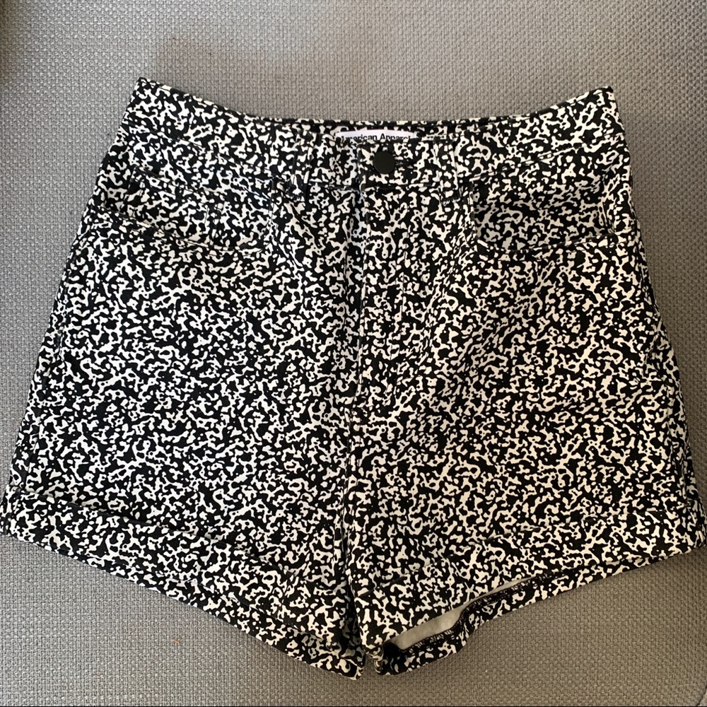 High waisted shorts
